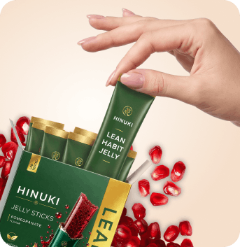 Hinuki Jelly Sticks jelly stick sachet close-up